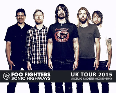 Foo Fighters UK tour 2015