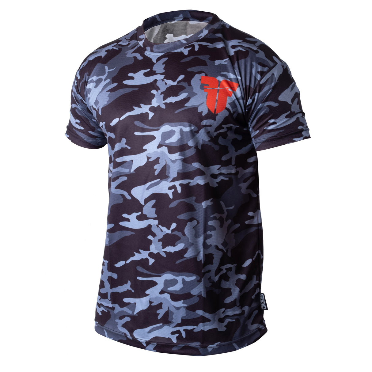 Training T-Shirt Fighter Tactical - camo - red, FKMTS-0203