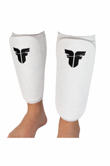 Cloth Fighter Shin Guard - white, JE1401IN